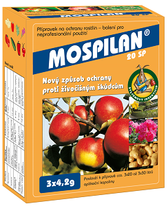 Mospilan 20 SP insekt 3x4,2g mšice
