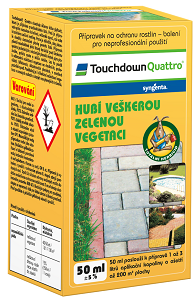 Touchdown Quattro likvidátor 50ml