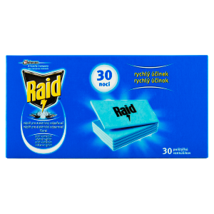 Raid polštářek (30ks/kra) suchý