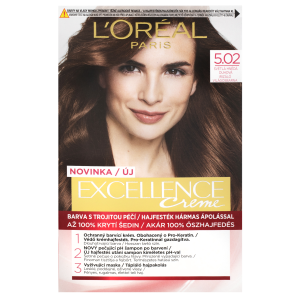 Excellence creme 5.02 světlá hněd.duhová