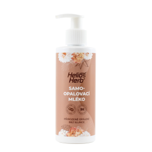 Helios Herb samoopalovací mléko 200ml