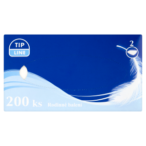 Tip Line kapesníčky (200ks/kra) 2vrstvé