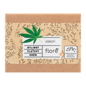 Floré Pleťový krém 50ml konopí