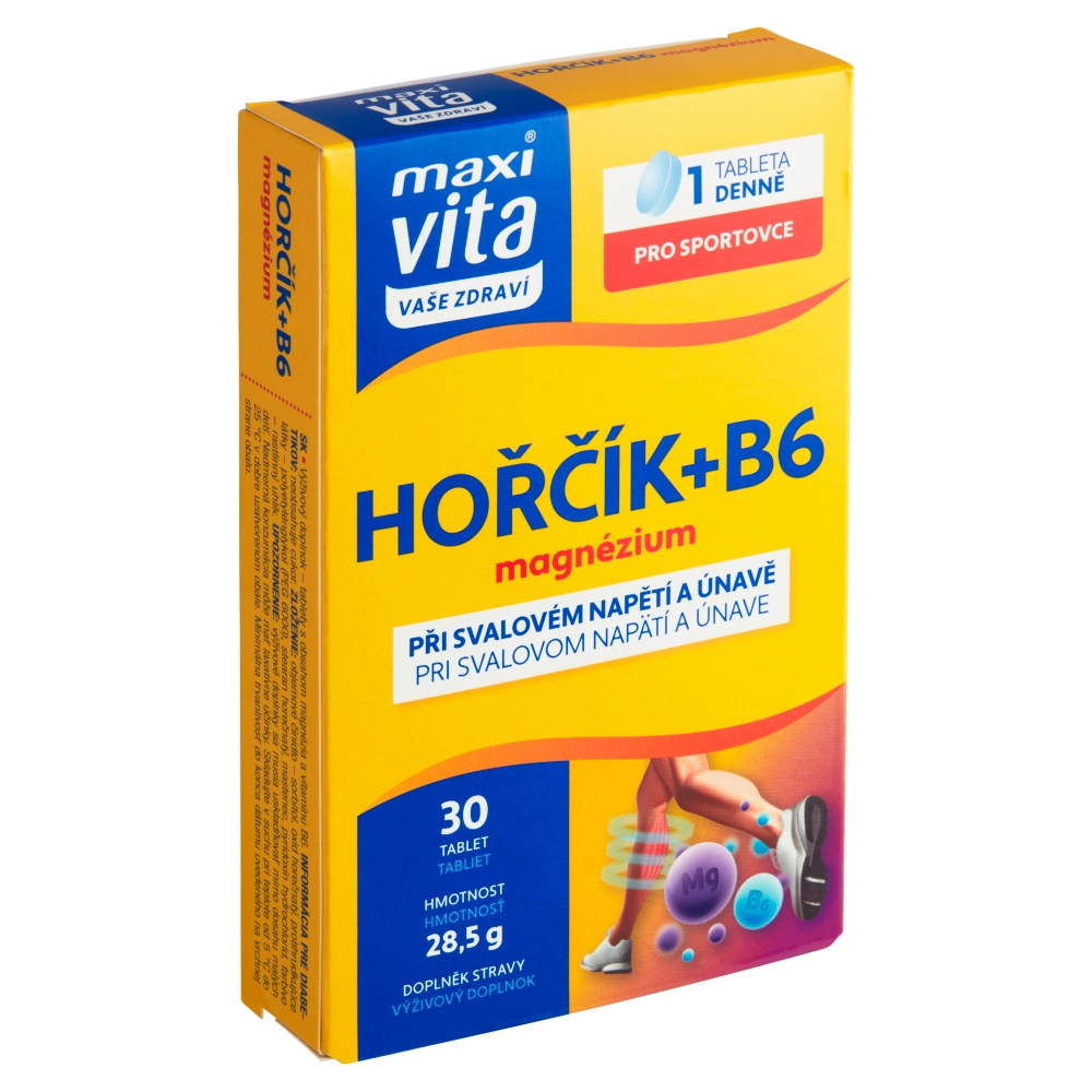 Maxi Vita hořčíkB6 (30ks/kra)