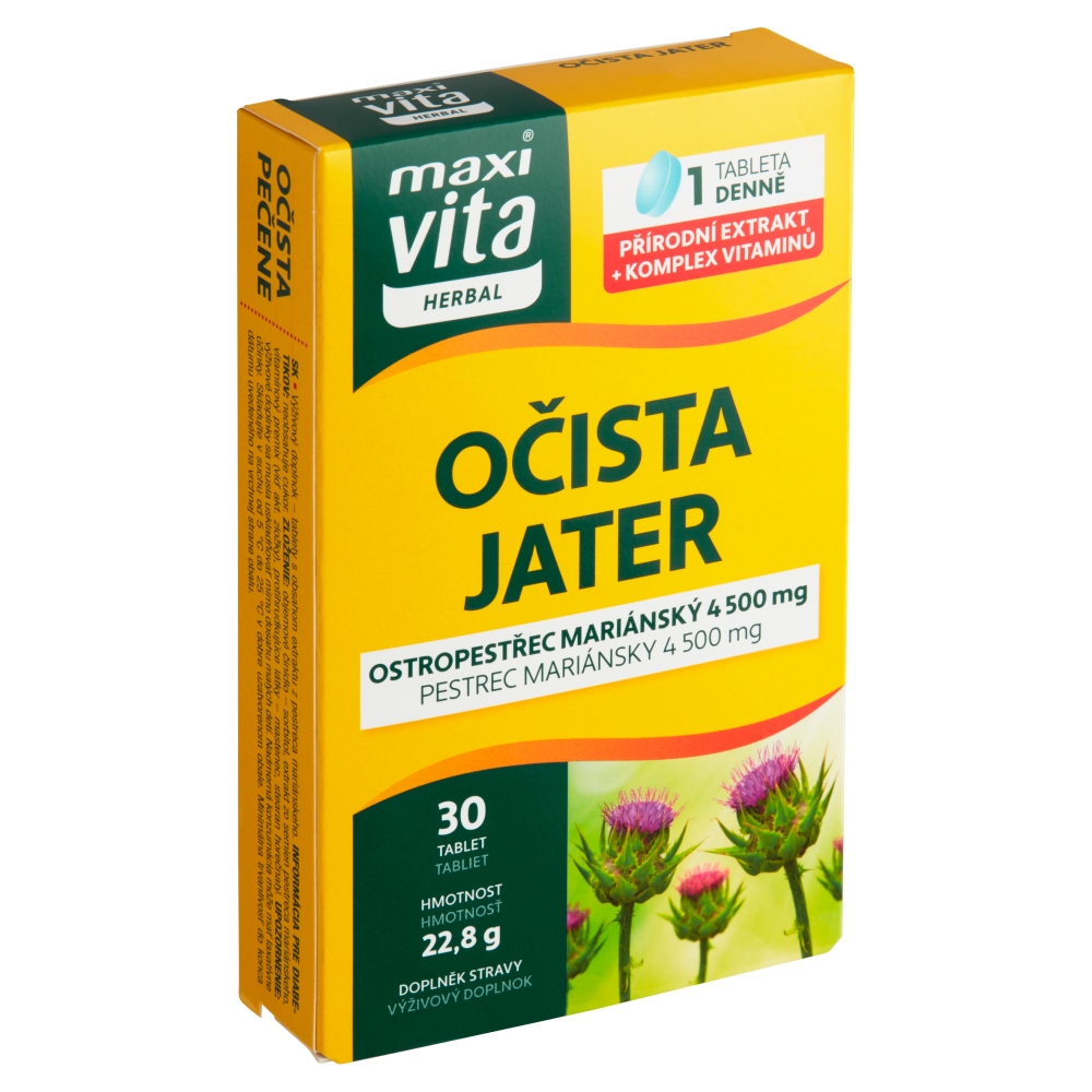 Maxi Vita očista jater (30ks/kra)
