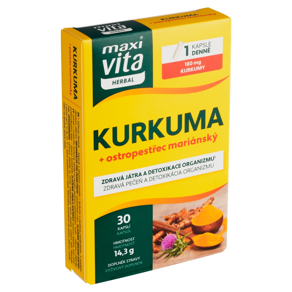 Maxi Vita Herbal Kurkuma (30cps/kra)