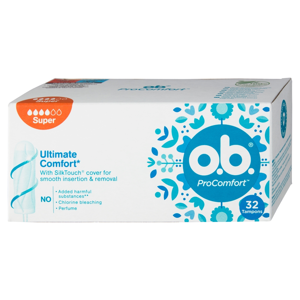 o.b. tampony (32ks/kra) super PC