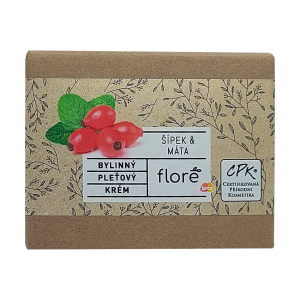 Floré pleť krém 50ml šípek a máta