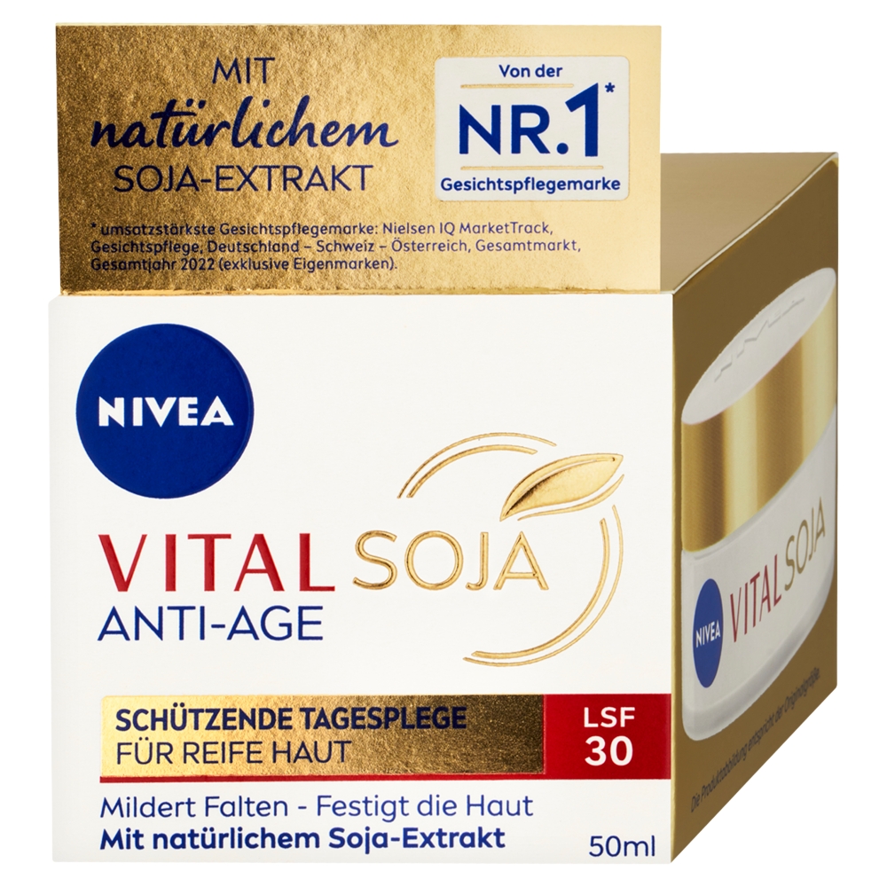 Nivea krém 50ml denní Vital Soja OF 30