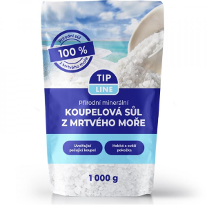 Tip Line Sůl do koupele 1kg Mrtvé moře