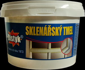 Distyk tmel 1kg sklenářský