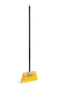 Spontex venkovní koště žluté s tyčí