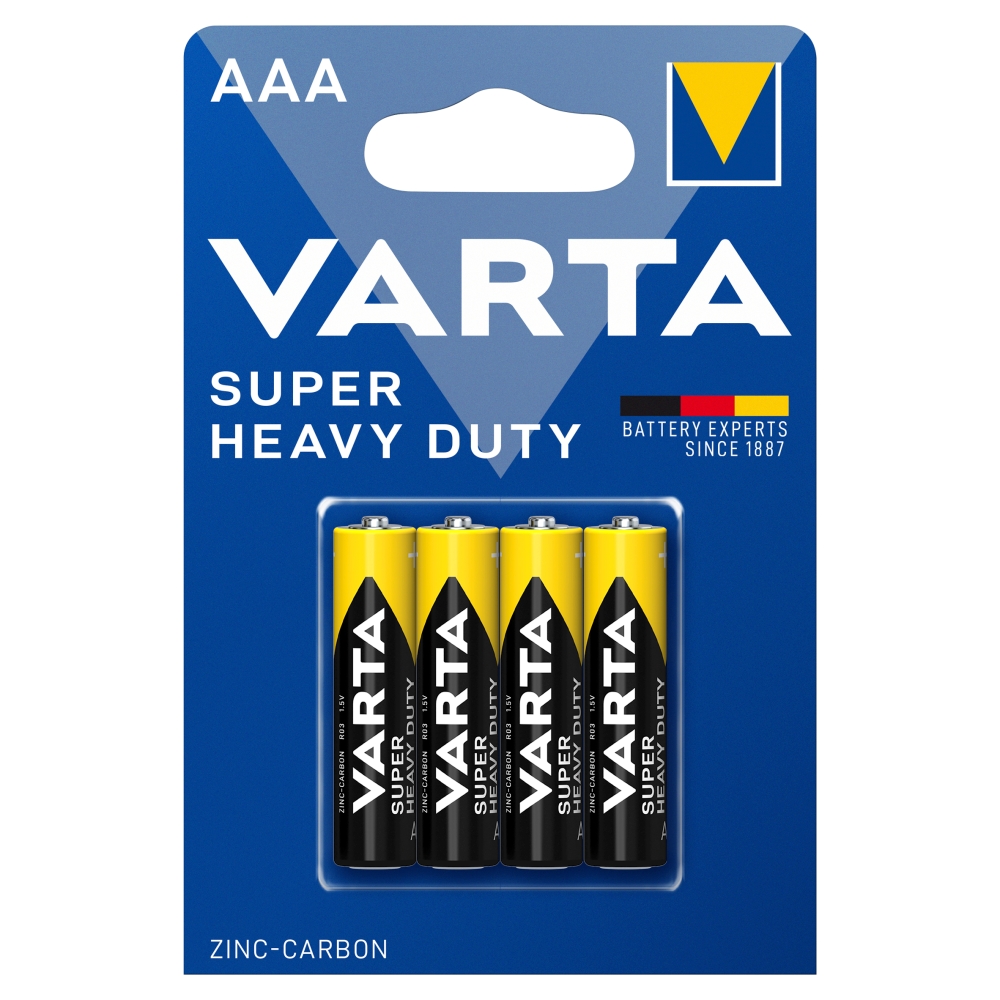 VARTA Baterie R3 (AAA) Superlife - 4 ks