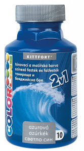 Tónovací mal barva 350g 2v1 azurová