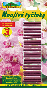 Tyčinky hnojivé na orchideje (20ks/bli)