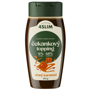 4Slim Čekankový topping slaný karamel