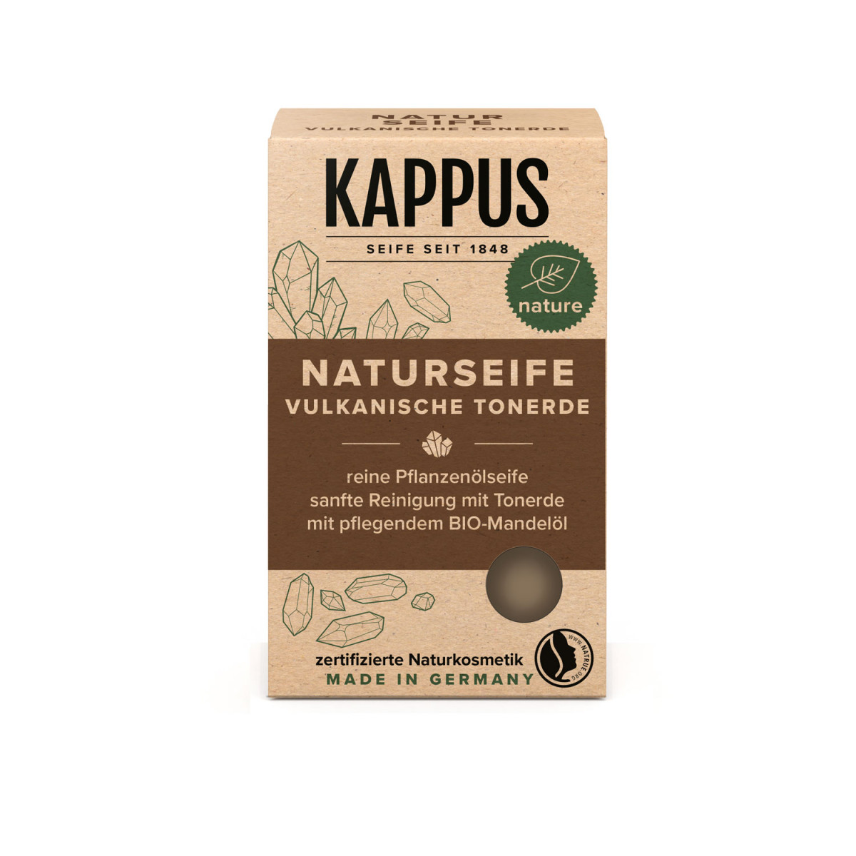 Certifikovanépřírodní mýdlo 100g vulkanické bahno