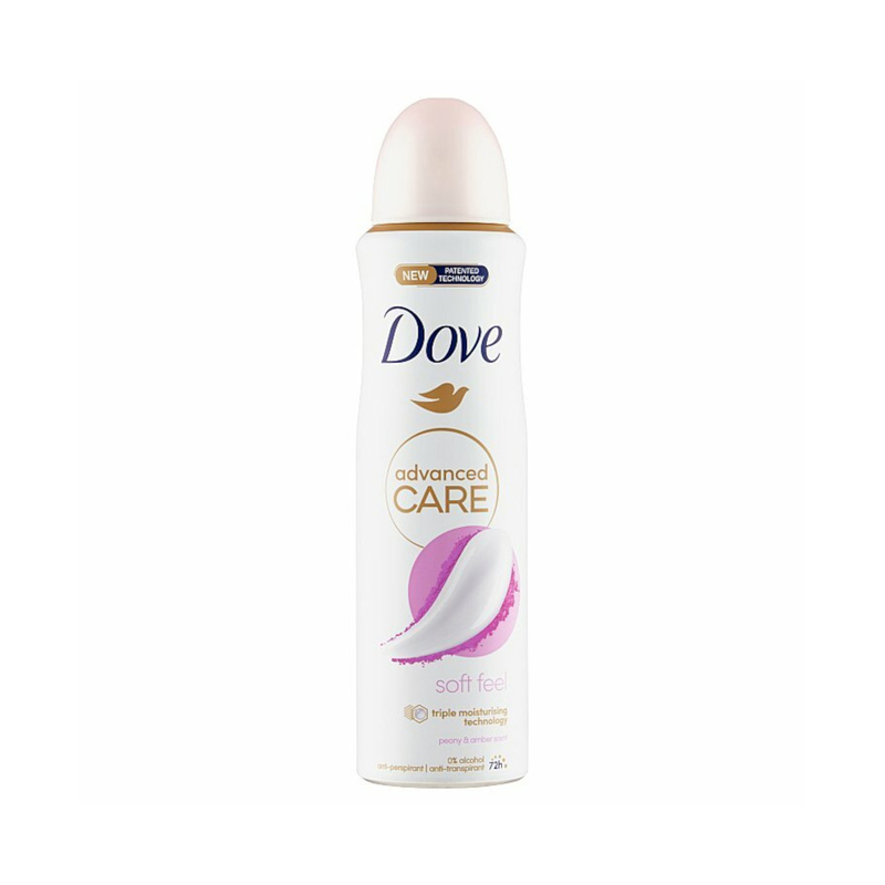 Levně Dove DEO Women 150ml ADVANCED Soft Feel