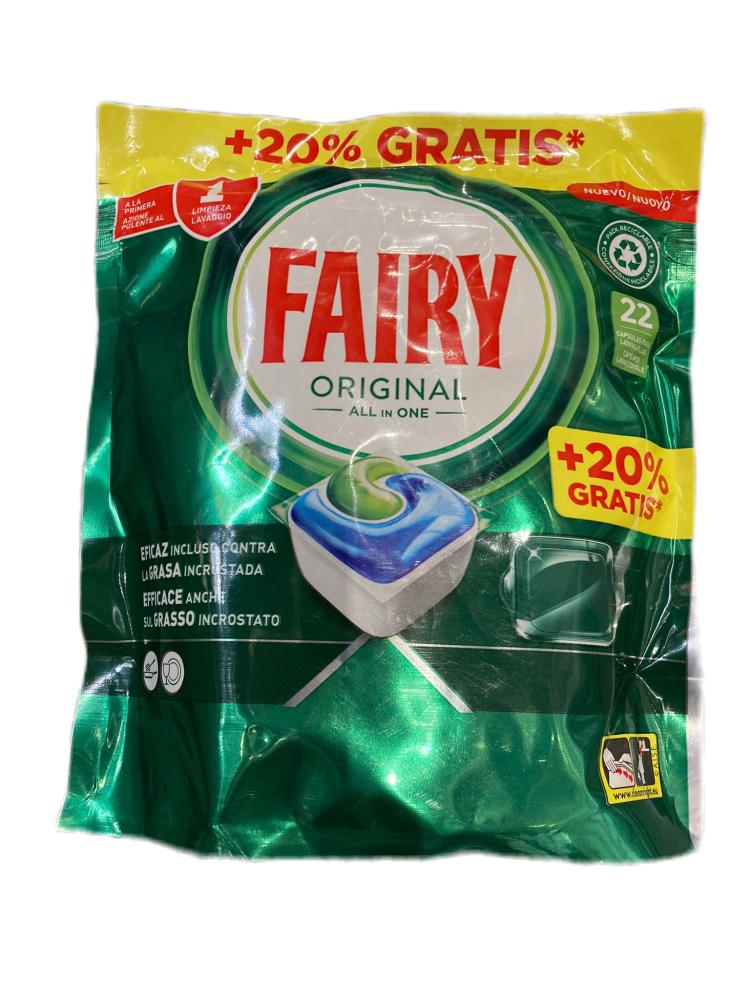 Jaro/Fairy Kapsle ORIGINAL ALL IN ONE 22ks (nápis FAIRY)