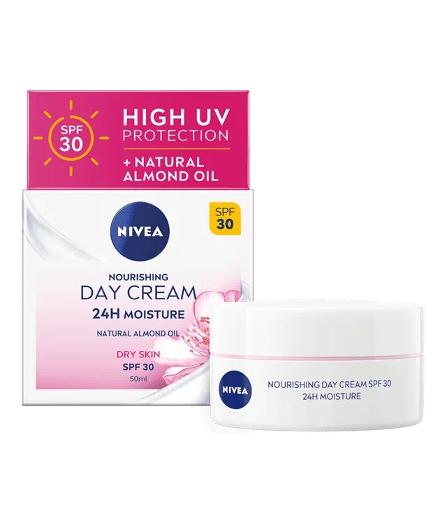 Nivea krém ESSENTIALS 50ml Výživný Denní krém SPF 30