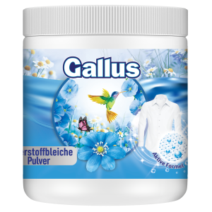 GALLUS Odstraňovač skvrn 600g white