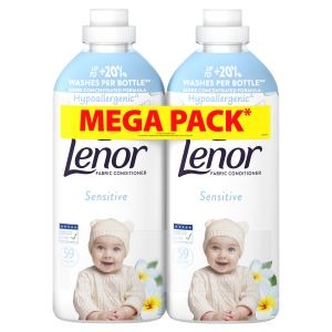 Lenor aviváž 118PD Sensitive - 2x1239ml