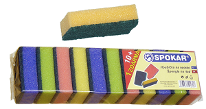 Houbička na nádobí (11ks/fol) zdarma