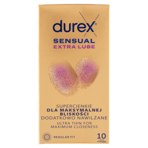 Durex kondomy (10ks/kra) Sens Ext Lube