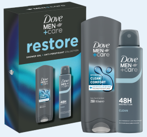 Dove Men+Care Restore dárková sada pro muže