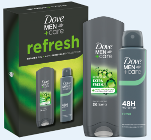 Dove Men+Care Refresh dárková sada pro muže