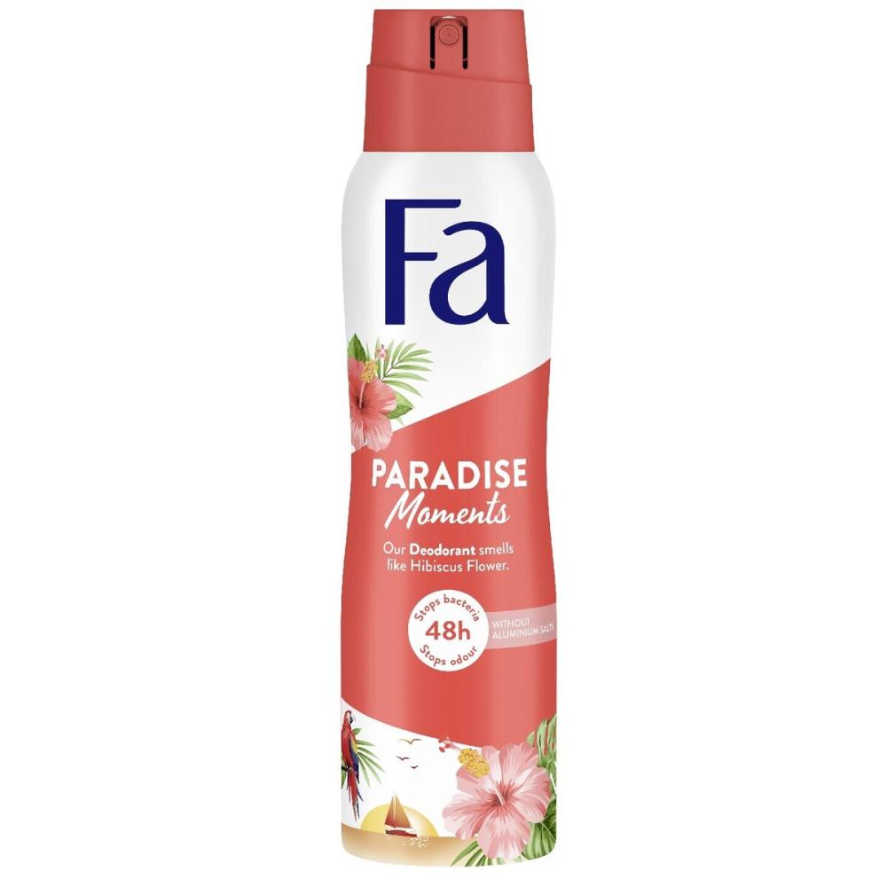 FA DEO Women 150ml Paradise Moments Ks