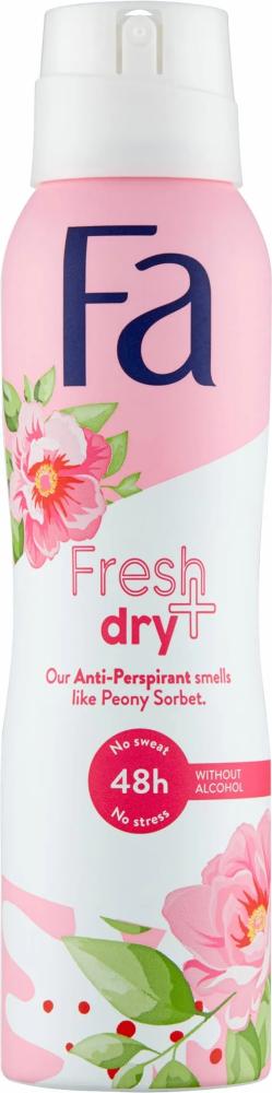 FA DEO Women 150ml Fresh & Dry Pink Sorbet Ks