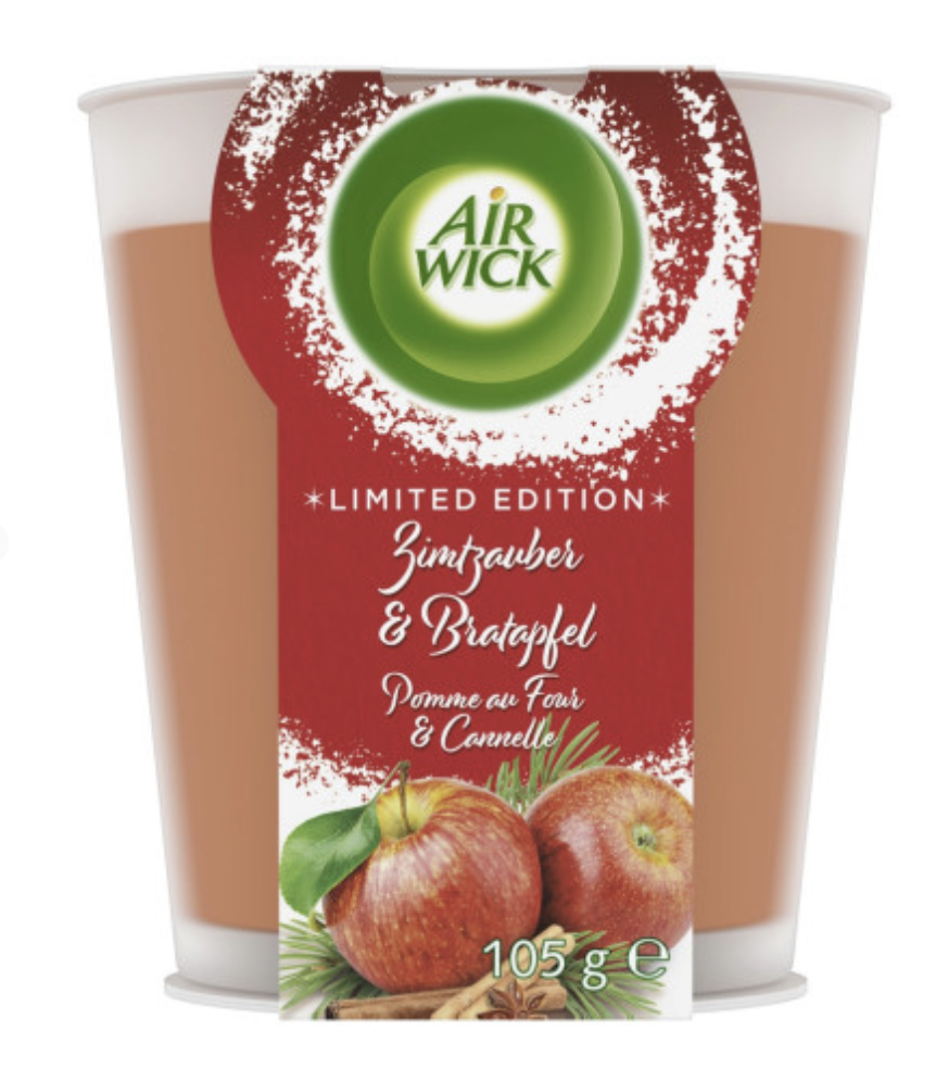 Air Wick AirWick svíčka 105g Jablko a skořice