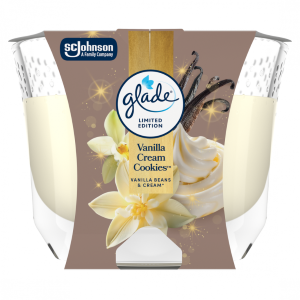 Glade svíčka 204g Vanilla Cream Cookies
