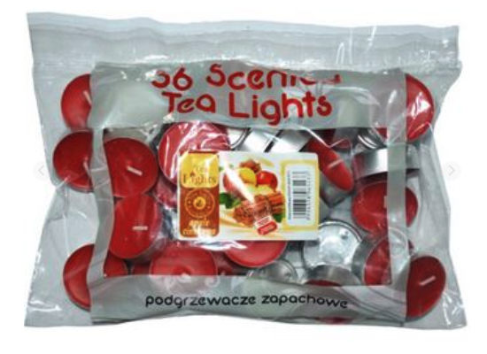 Admit Vonné čajové svíčky 36ks Apple cinnamon