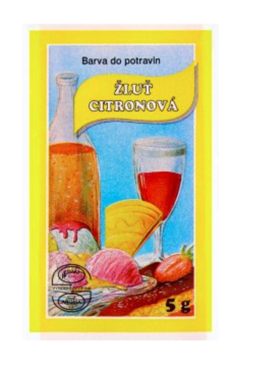 Aroco Potravinářská prášková barva 5g Barva: Jahodová