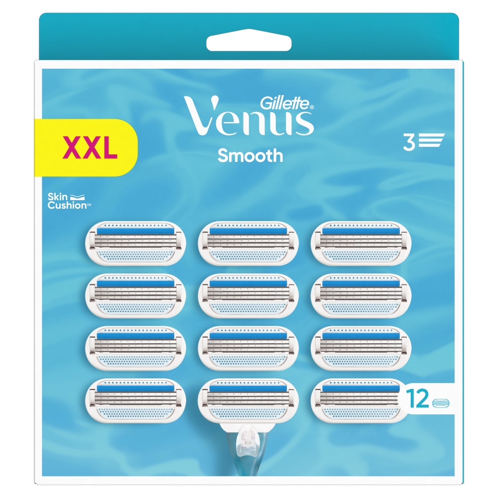 Levně Gillette náhrady VENUS 12ks Smooth