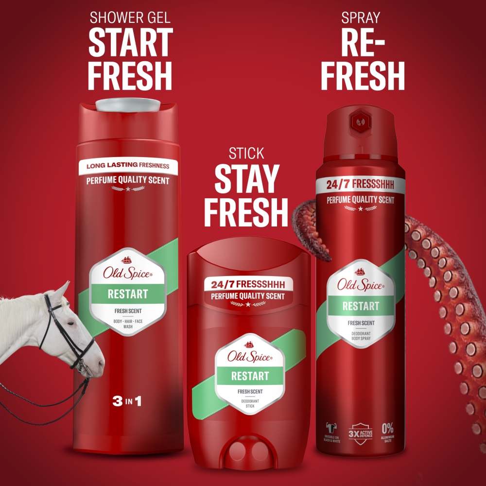 OLD SPICE Deo stick Restart 50 ml (obrázek 10)