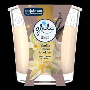 Glade svíčka 112g Vanilla Cream Cookies