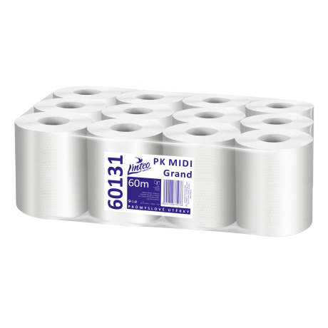 Linteo PK MIDI Grand, 2vr, bílé, recykl, 12ks balení