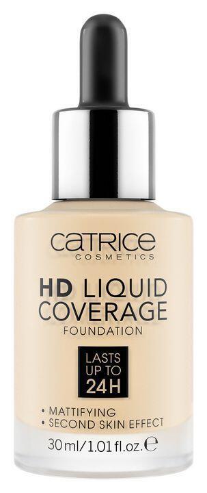 Catrice HD Liquid Coverage make-up odstín 002 Porcelain Beige 30 ml