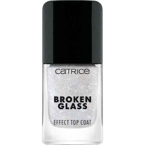 Catrice Broken Glass Effect Top Coat vrchní lak na nehty se třpytkami odstín 050 Sparkling Reflection 10.5 ml