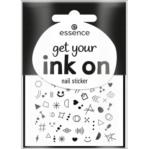 essence nálepky na nehty get your ink on;