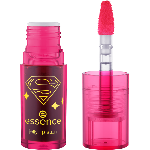 essence Superman barva na rty s gelovou texturou odstín 01 Wham! 4 g