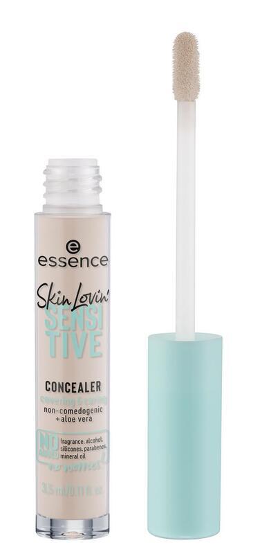 essence Skin Lovin' Sensitive tekutý korektor odstín 10 Light 3,5 ml