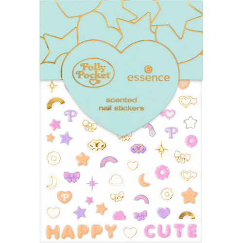 essence Polly Pocket voňavé nálepky na nehty