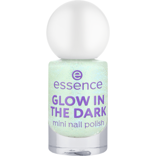 essence GLOW IN THE DARK lak na nehty mini odstín 01 5 ml