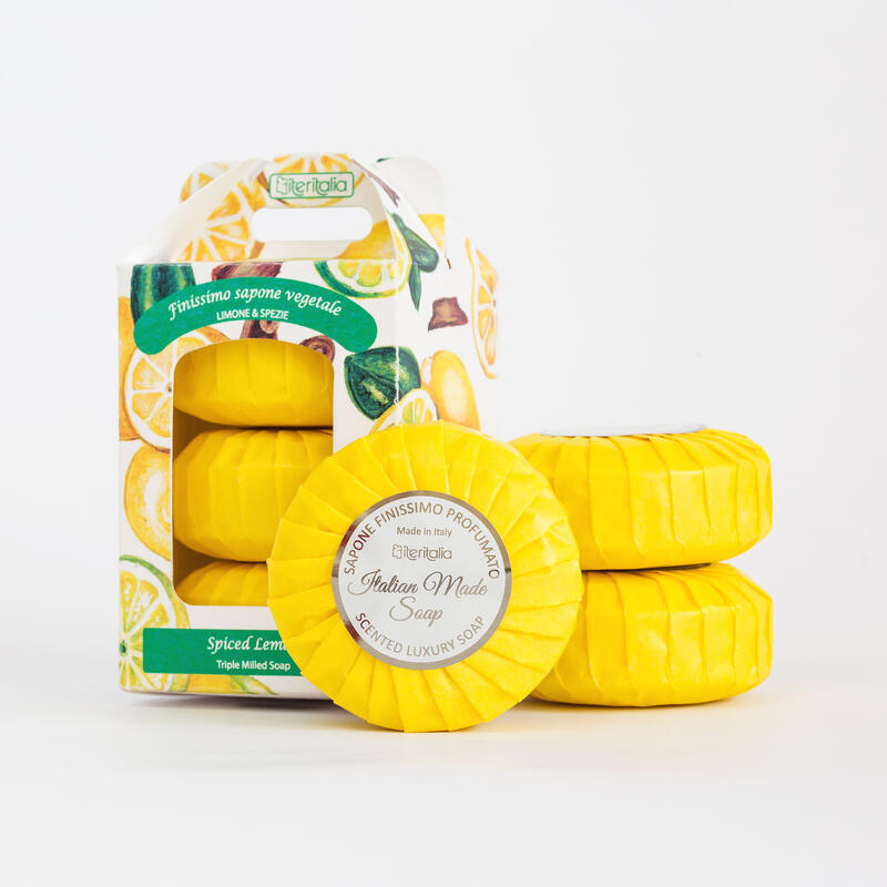 ITERITALIA Dárkový set ovocných italských mýdel