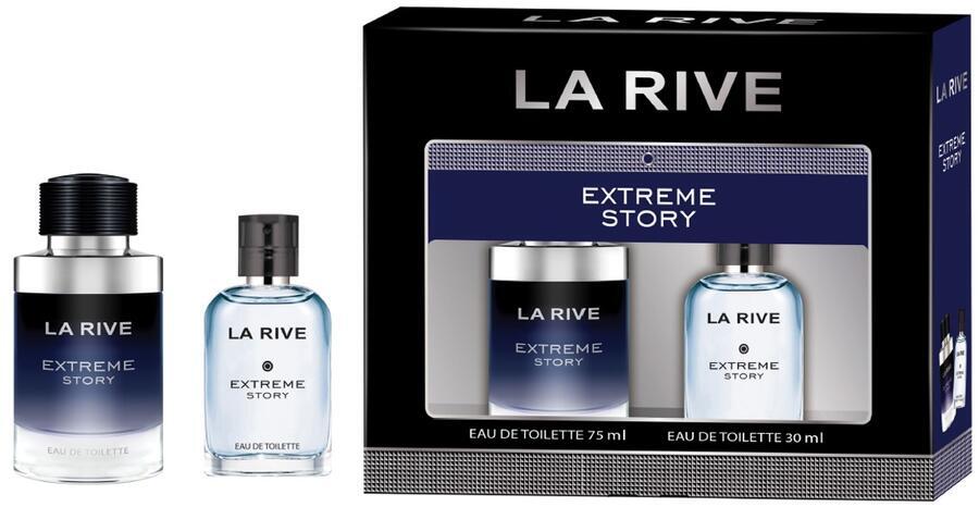 LA RIVE Extreme Story, set edt 75ml  edt 30ml