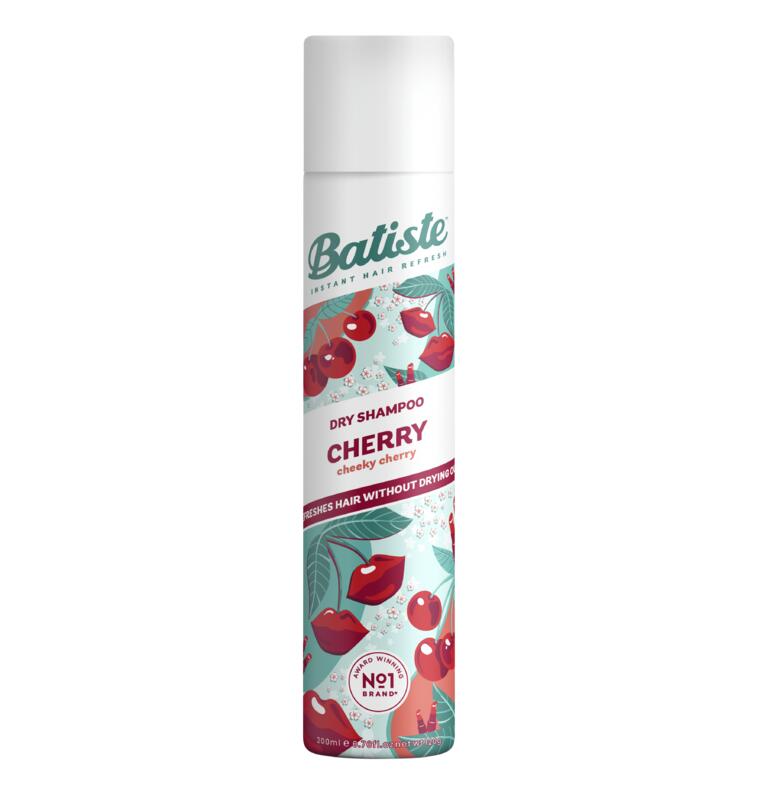 Batiste Fruity & Cheeky Cherry suchý šampon pro objem a lesk 200 ml